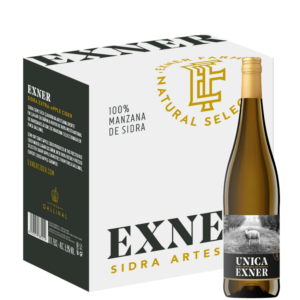 EXNER Sidra ÚNICA. 10º Aniversario 75 cl. caja de 3
